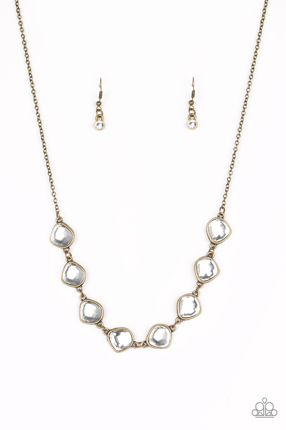 Paparazzi Accessories The Imperfectionist - Brass Necklace