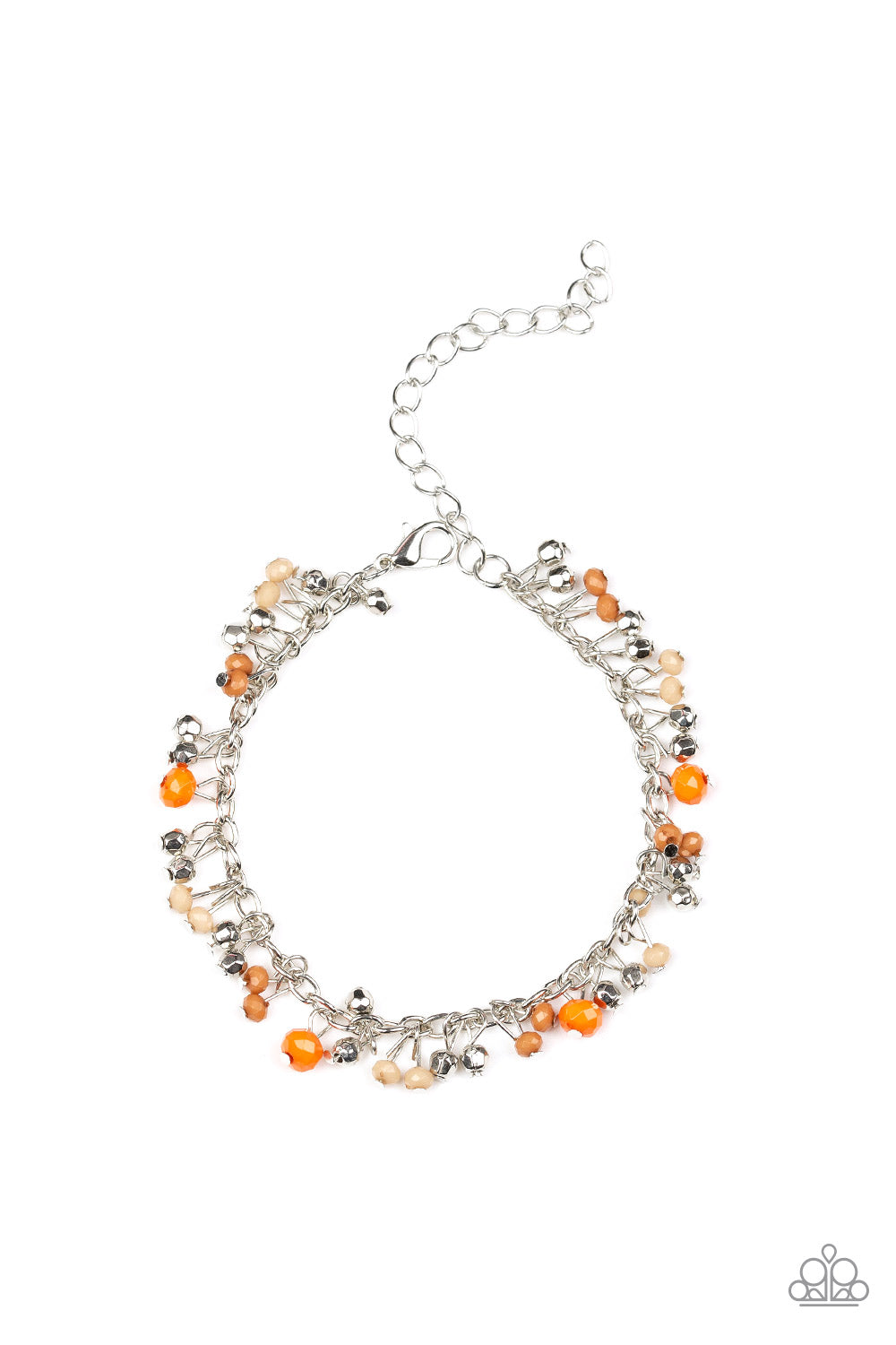Paparazzi Accessories Aquatic Adventure - Orange - Bracelet