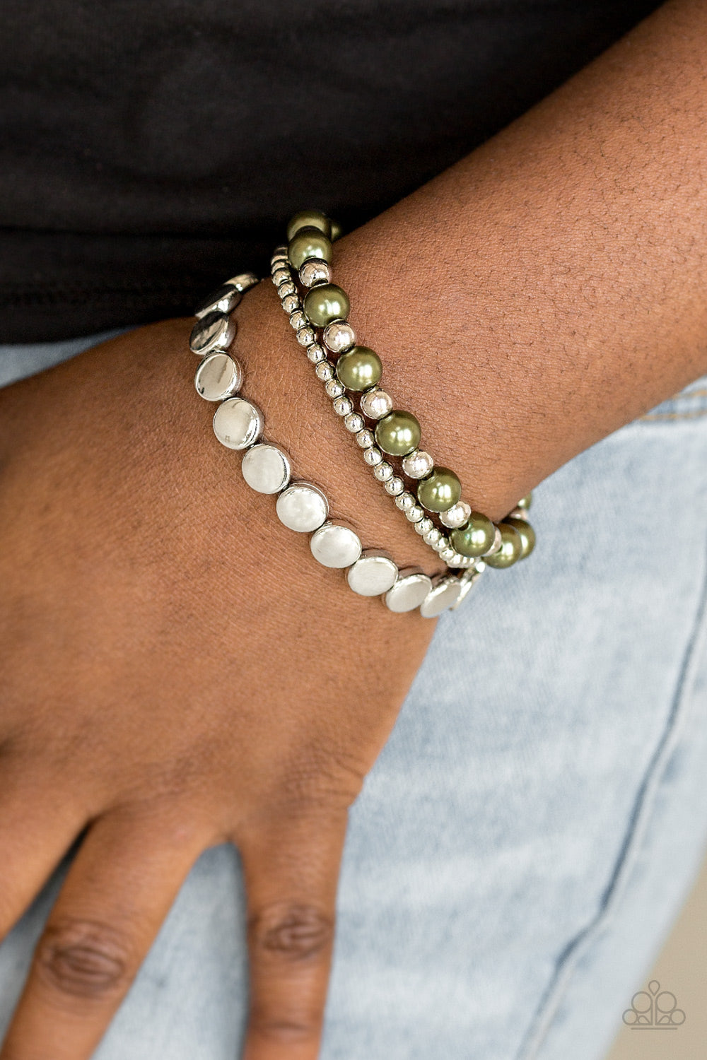 Paparazzi Accessories Girly-Girl-Glamour-Green