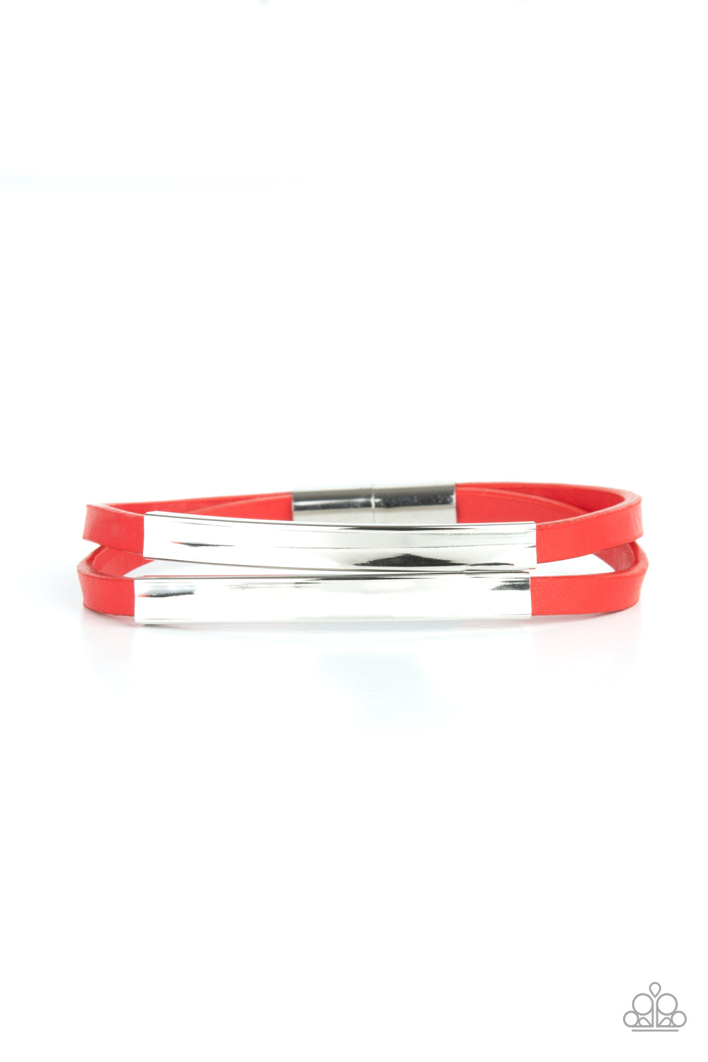 Paparazzi Accessories Dangerously Divine - Red Bracelet