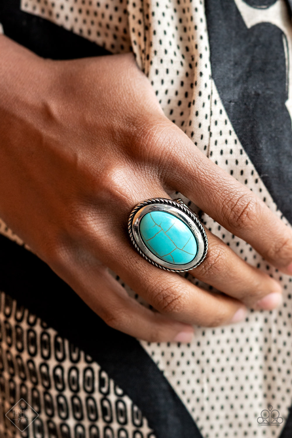Paparazzi Accessories Canyon Sanctuary - Blue - Ring