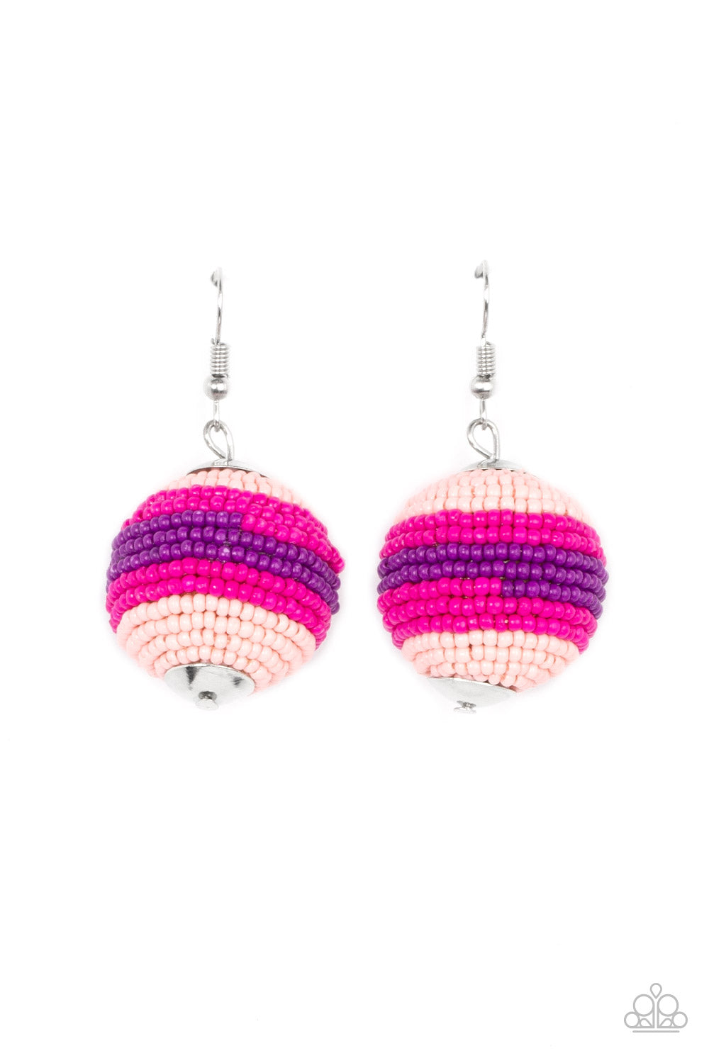 Paparazzi Accessories Zest Fest - Pink Earrings