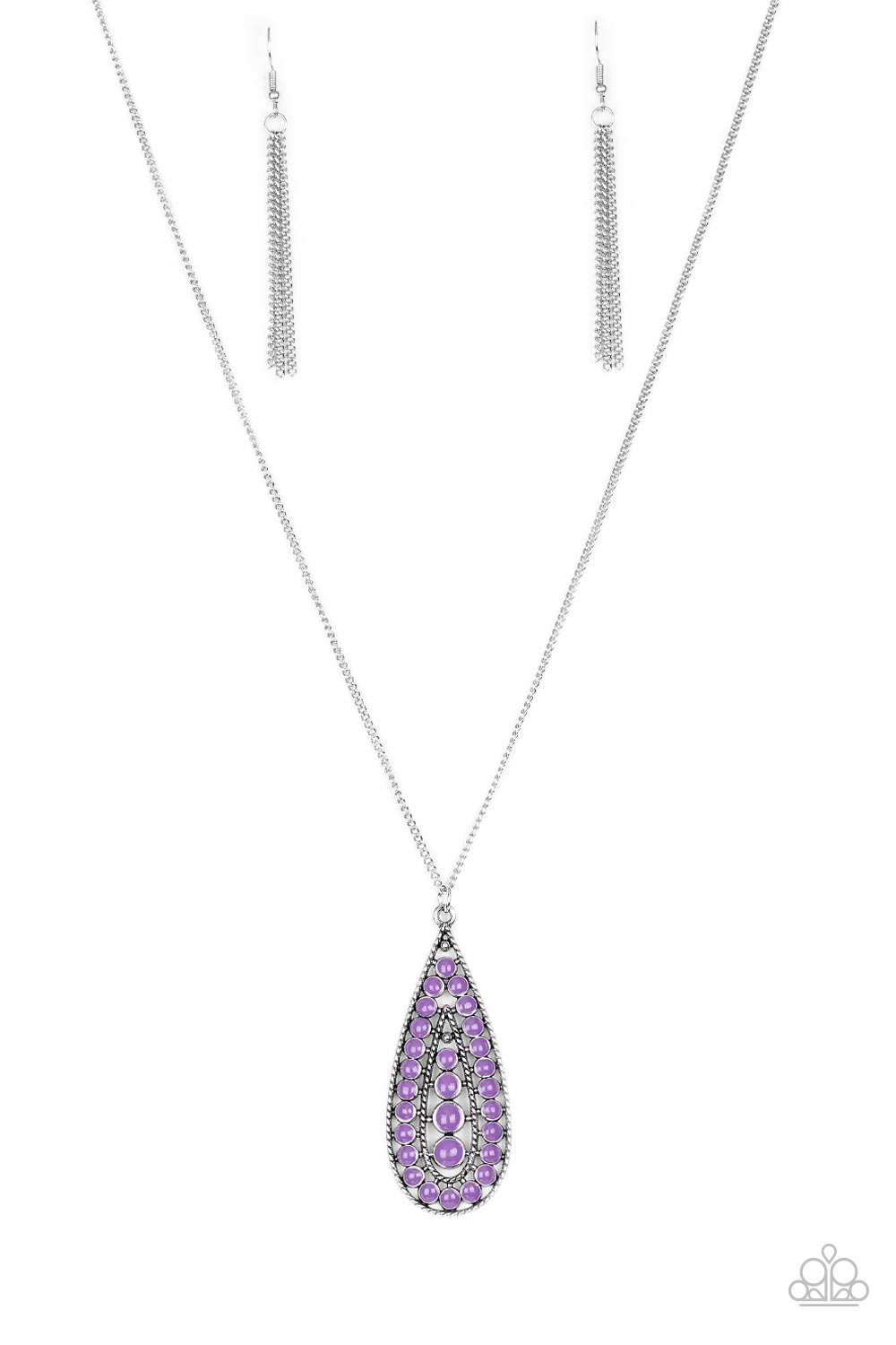 Paparazzi Accessories Tiki Tease - Purple - Necklace