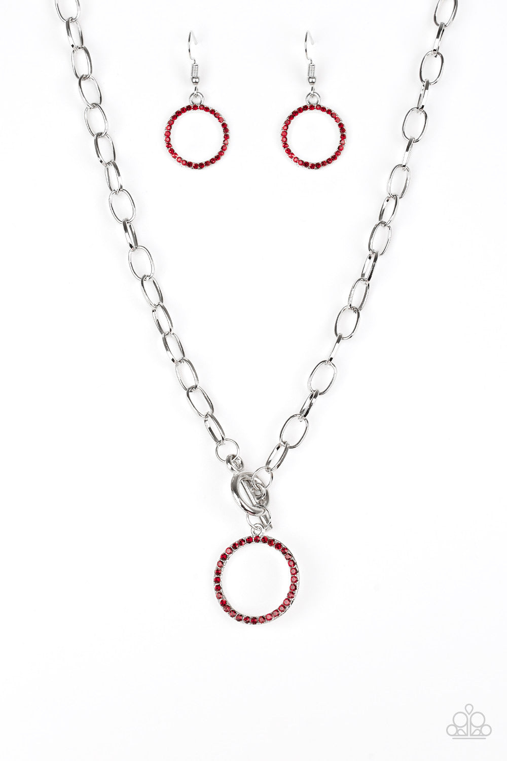 Paparazzi Accessories All In Favor - Red Necklace