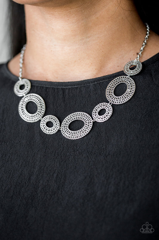 Paparazzi Accessories Basically Baltic - Silver - Necklace