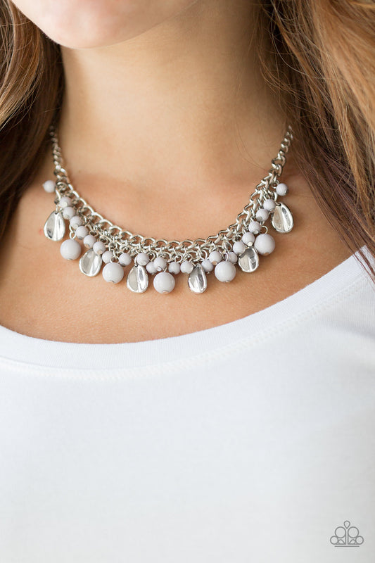 Paparazzi Accessories Summer Showdown - Silver Necklace