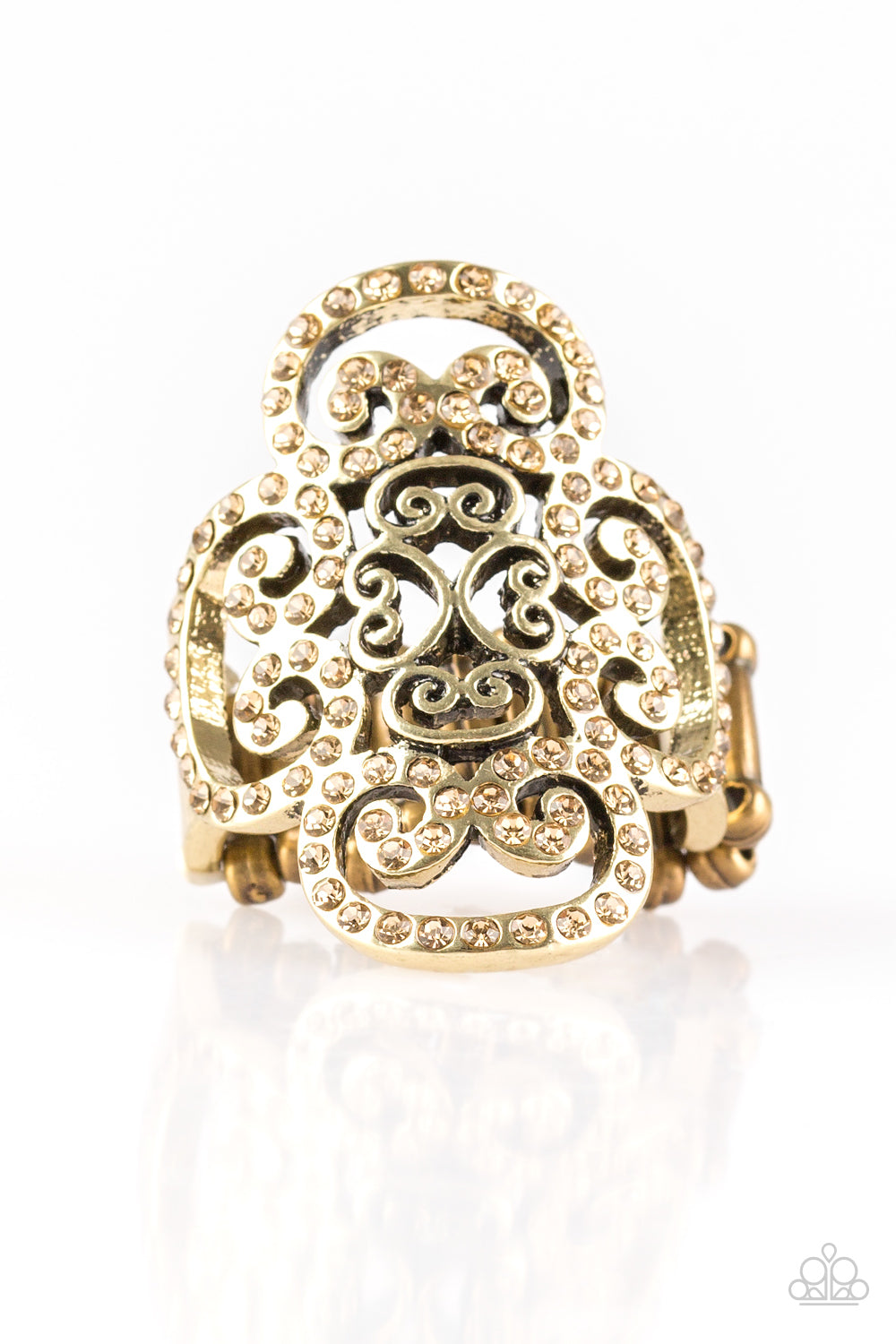 Paparazzi Accessories Regal Regalia - Brass Ring