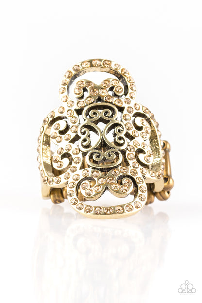 Paparazzi Accessories Regal Regalia - Brass Ring