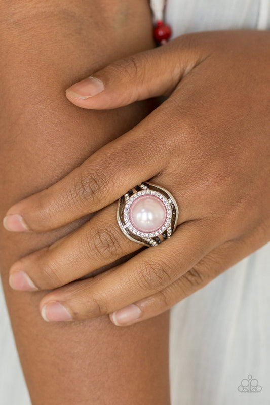 Paparazzi Accessories Pampered In Pearls - Pink Ring