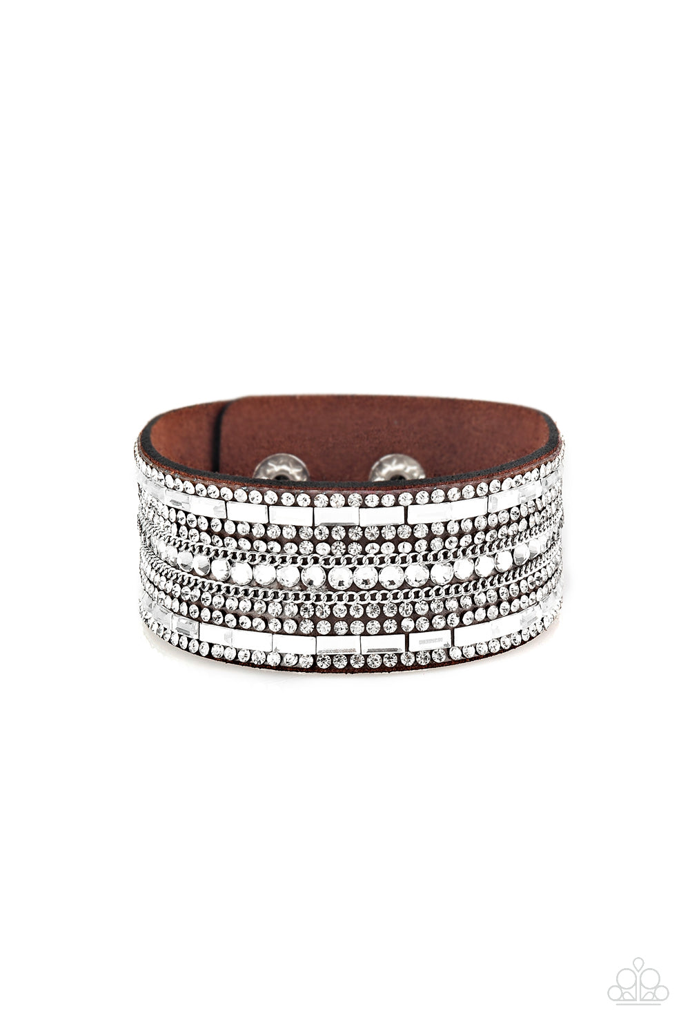 Paparazzi Accessories Rebel Radiance - Brown - Urban Bracelet