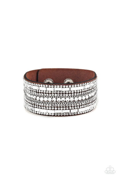 Paparazzi Accessories Rebel Radiance - Brown - Urban Bracelet