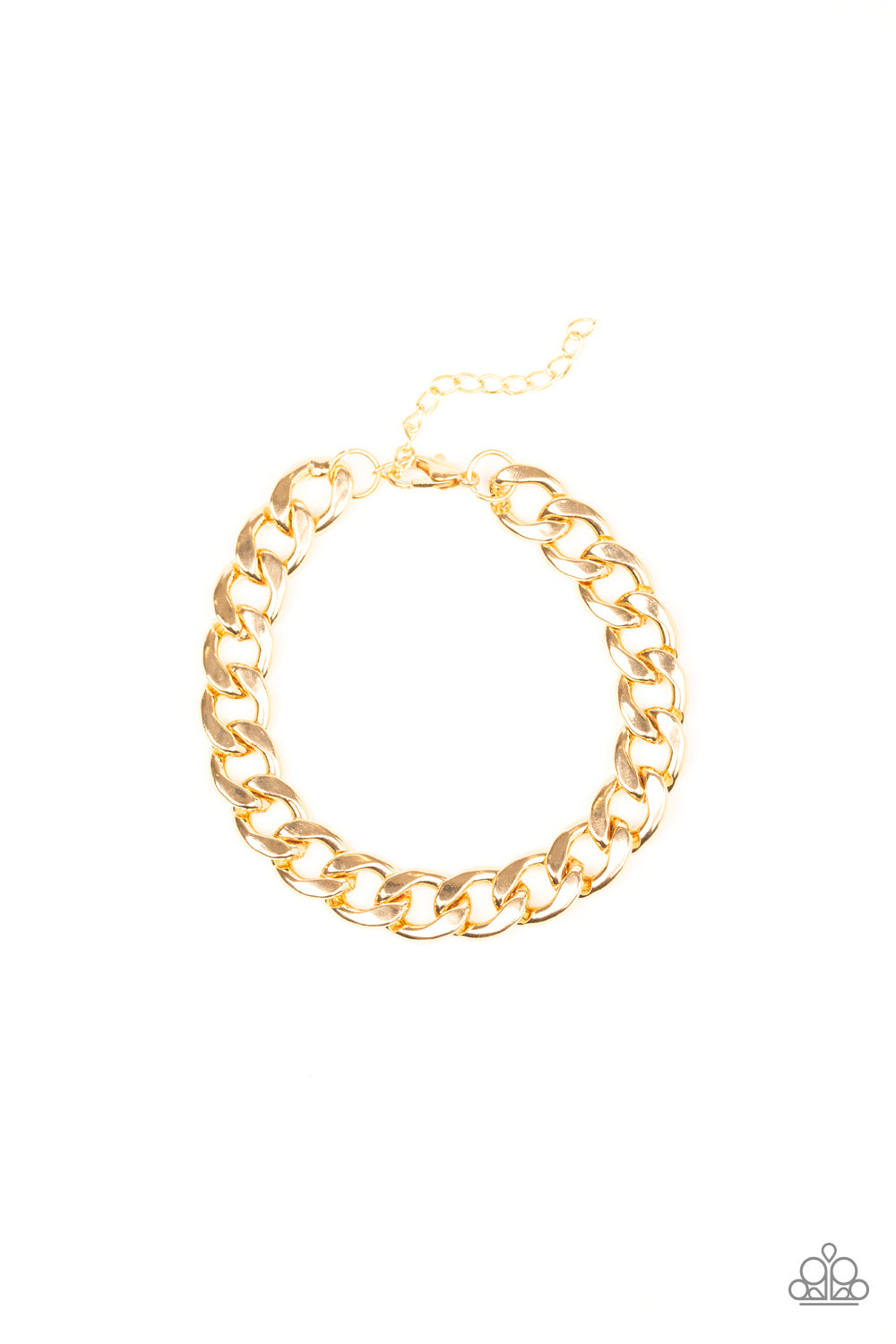 Paparazzi Accessories Board - Gold Urban Bracelet