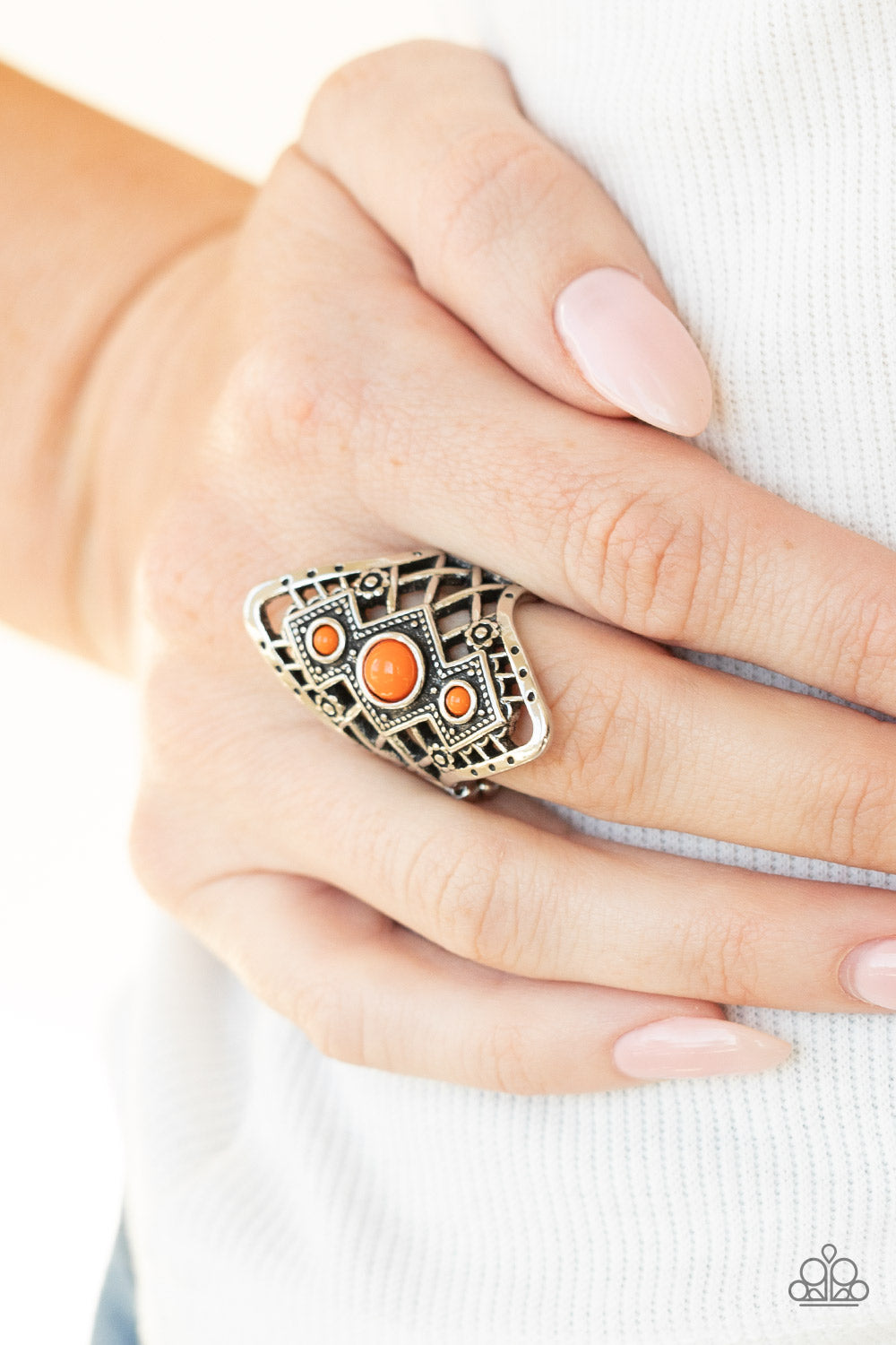 Paparazzi Accessories Desert Dreamland - Orange Ring