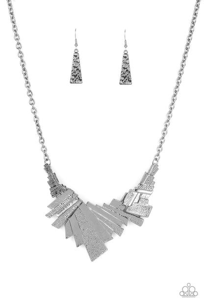 Paparazzi Accessories Happily Ever AFTERSHOCK - Black - Necklace