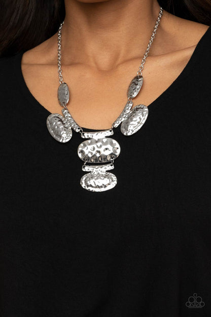 Paparazzi Accessories Gallery Relic - Silver - Necklace