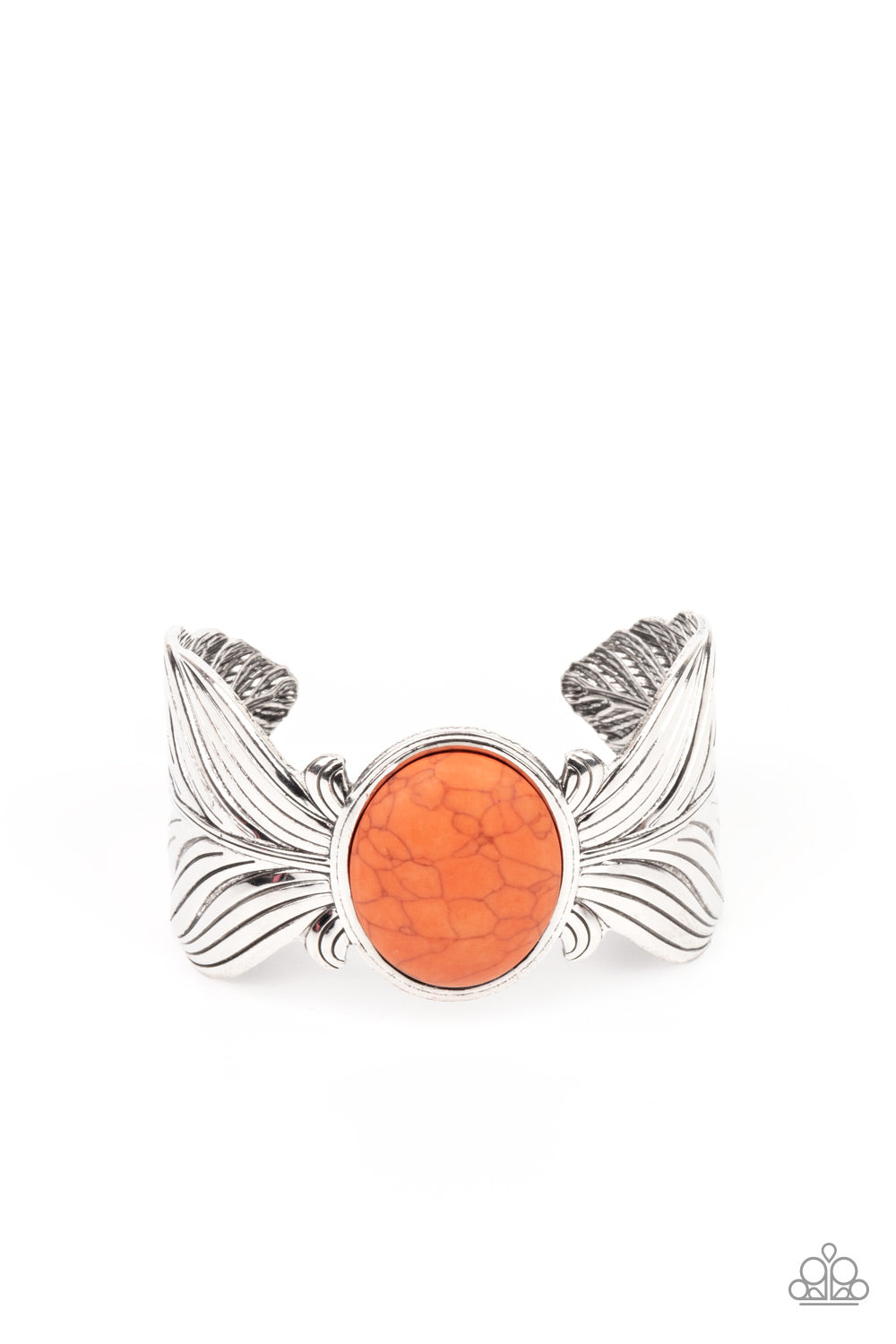 Paarazzi Accessories Born to Soar - Orange Bracelet