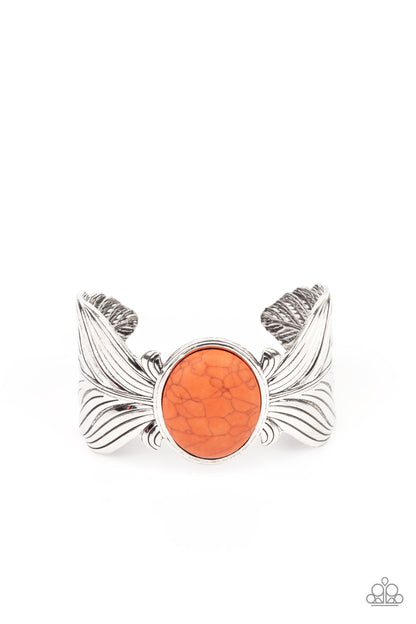 Paarazzi Accessories Born to Soar - Orange Bracelet