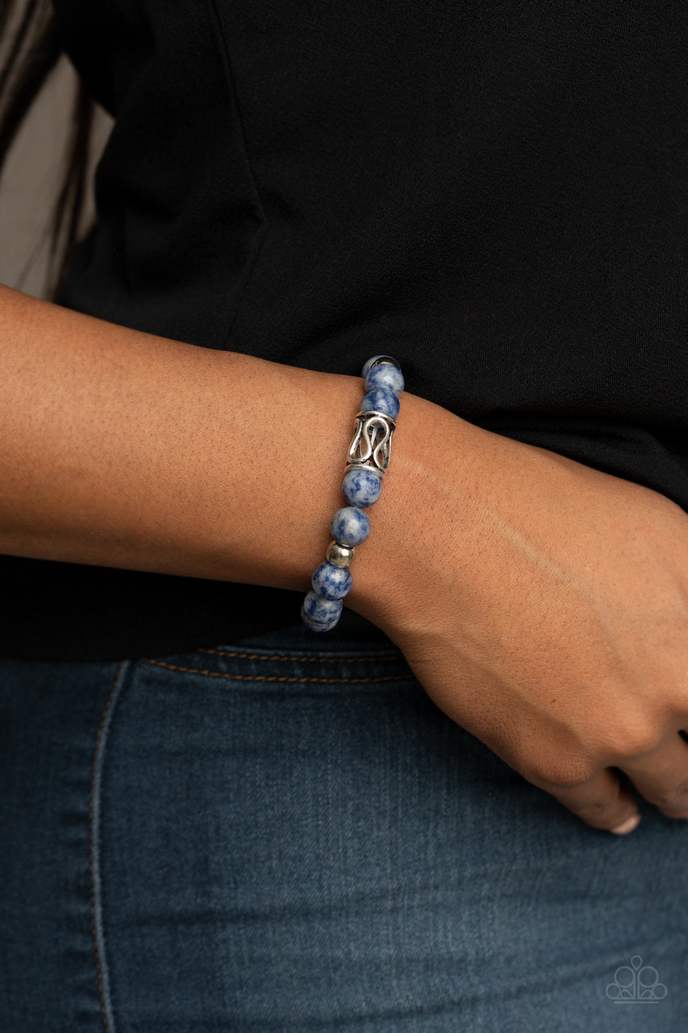 Paparazzi Accessories Soothes The Soul - Blue - Bracelet