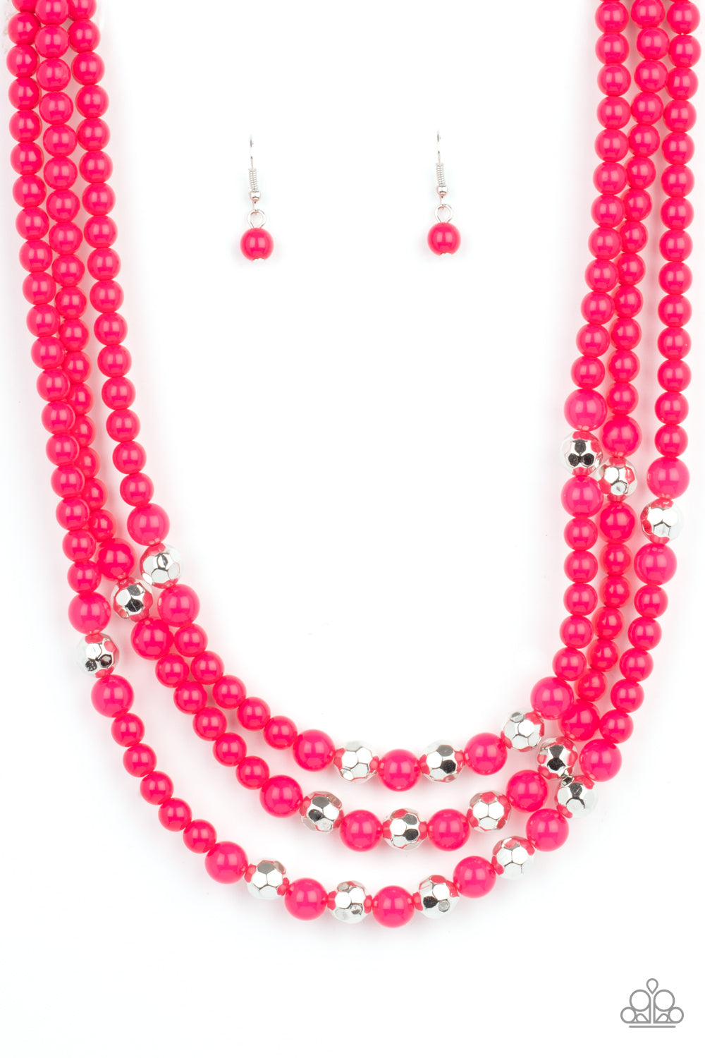 Paparazzi Accessories STAYCATION All I Ever Wanted - Pink - Necklace