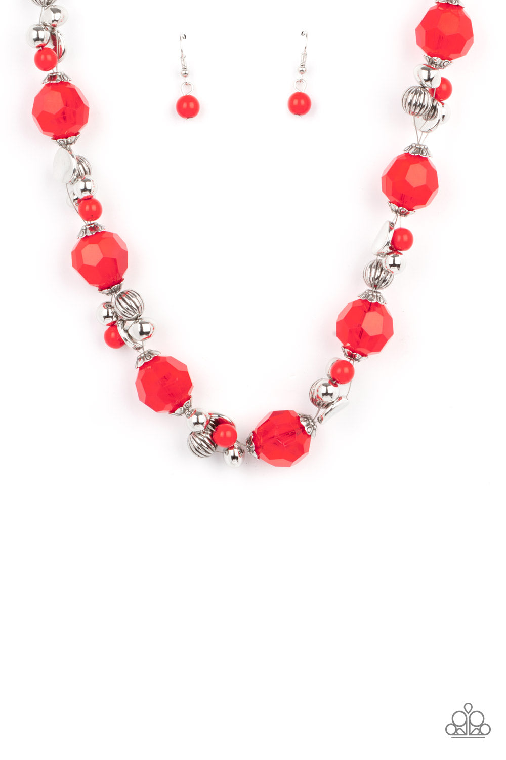 Paparazzi Accessories Vidi Vici VACATION - Red Necklace