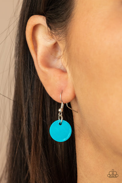 Paparazzi Accessories Tidal Tassels - Blue Necklace