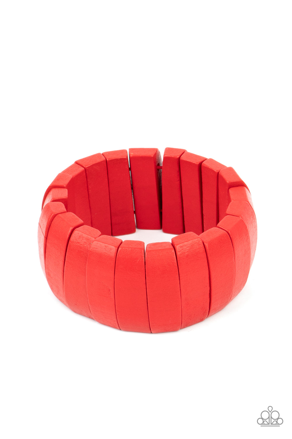 Paparazzi Accessories Raise The BARBADOS - Red - Bracelet