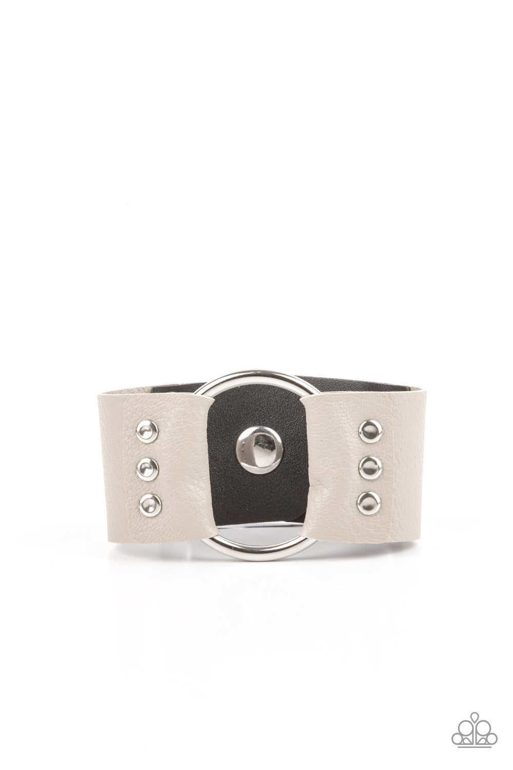 Paparazzi Accessories Moto Mayhem - Silver - Bracelet