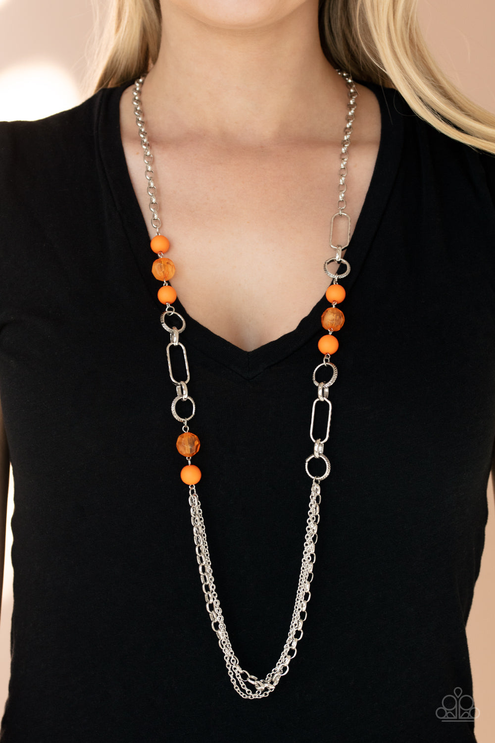 Paparazzi Accessories POP-ular Opinion - Orange Necklace