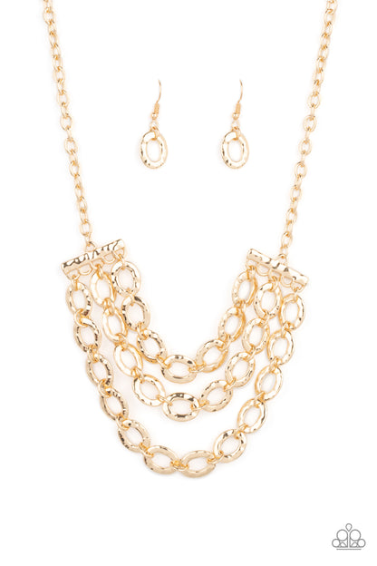 Paparazzi Accessories Repeat After Me - Gold Necklace