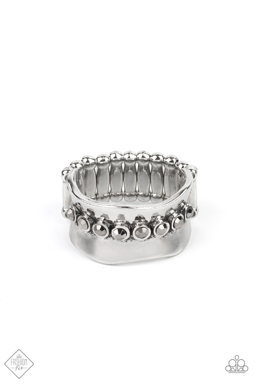 Paparazzi Accessories Scintillating Smolder - Silver - Ring