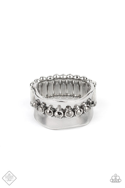 Paparazzi Accessories Scintillating Smolder - Silver - Ring
