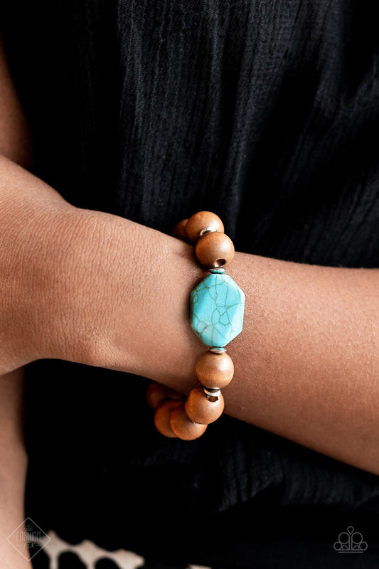 Paparazzi Accessories Abundantly Artisan - Blue - Bracelet