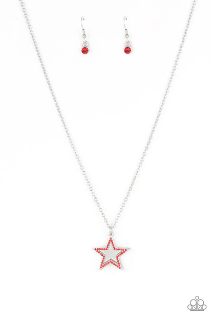 Paparazzi Accessories American Anthem - Red Necklace