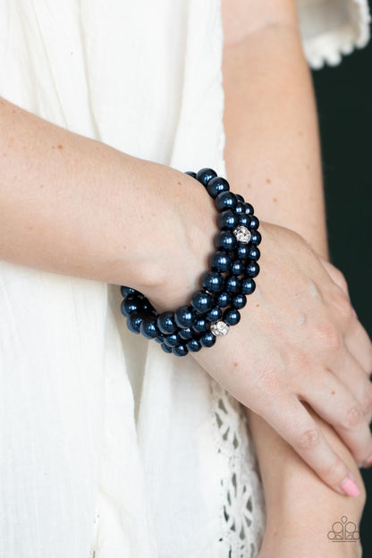 Paparazzi Accessories Here Comes The Heiress - Blue Bracelet