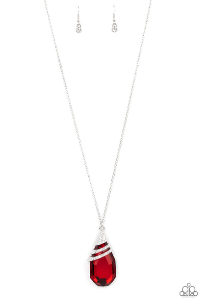 Paparazzi Accessories Demandingly Diva - Red Necklace