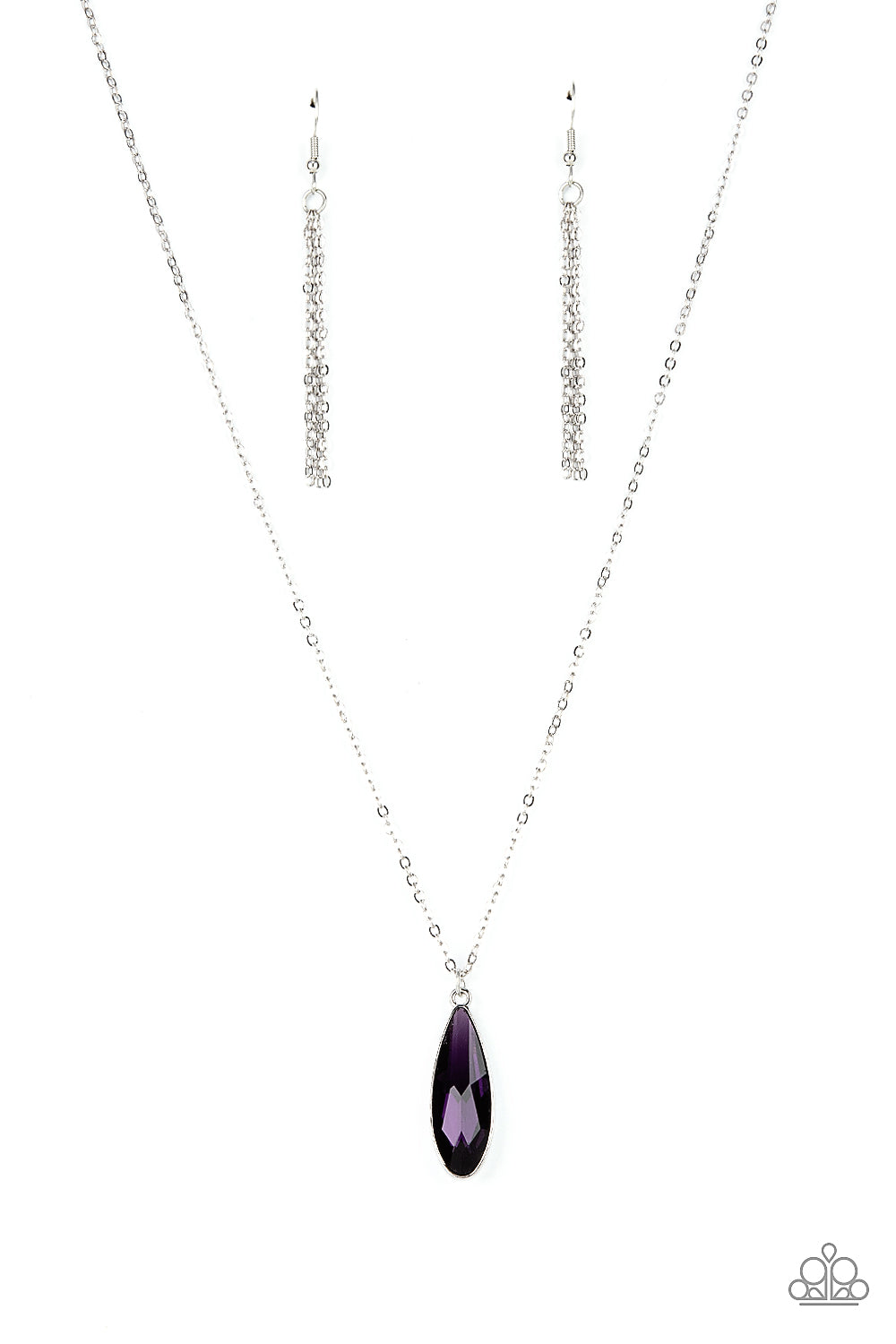 Paparazzi Accessories Prismatically Polished - Purple Necklace