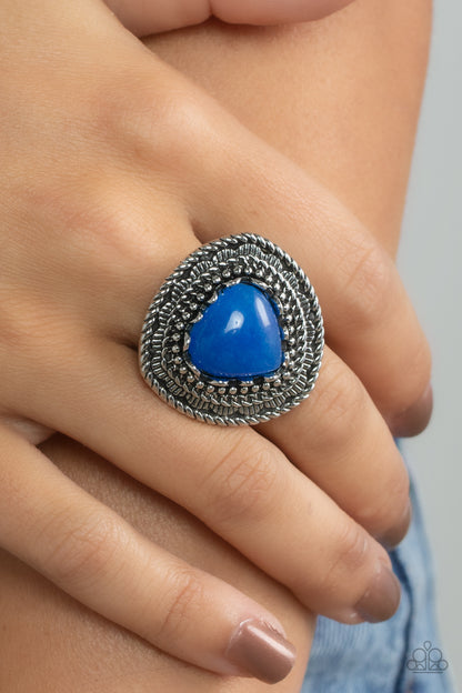 Paparazzi Accessories Genuinely Gemstone - Blue Ring