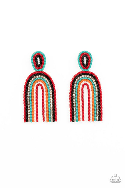 Paparazzi Accessoories Rainbow Remedy - Multi Earrings