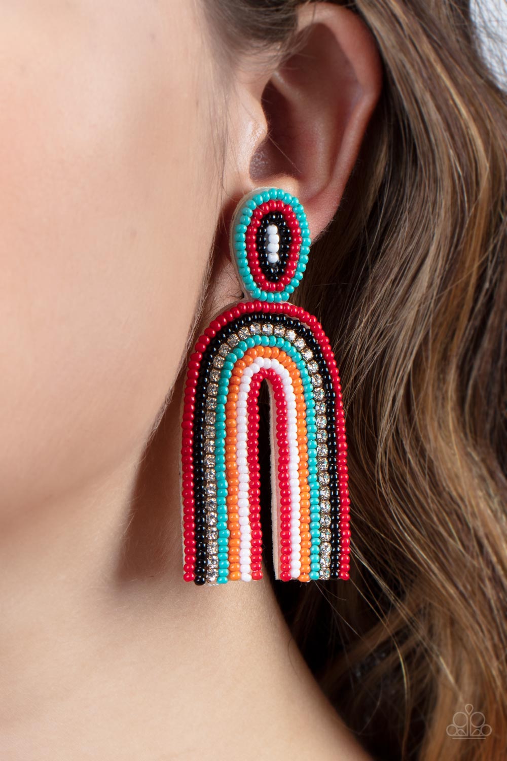 Paparazzi Accessoories Rainbow Remedy - Multi Earrings