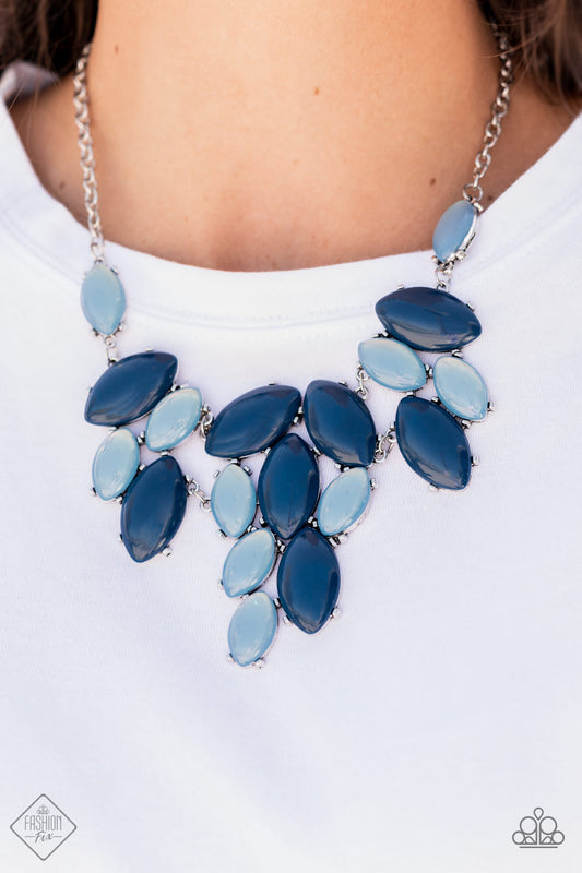 Paparazzi Accessories Date Night Nouveau - Blue Necklace