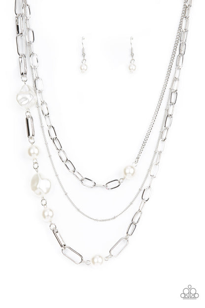 Paparazzi Accessories Modern Innovation - White Necklace