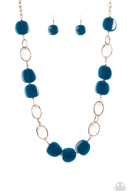 Paparazzi Accessories Posh Promenade - Blue Necklace