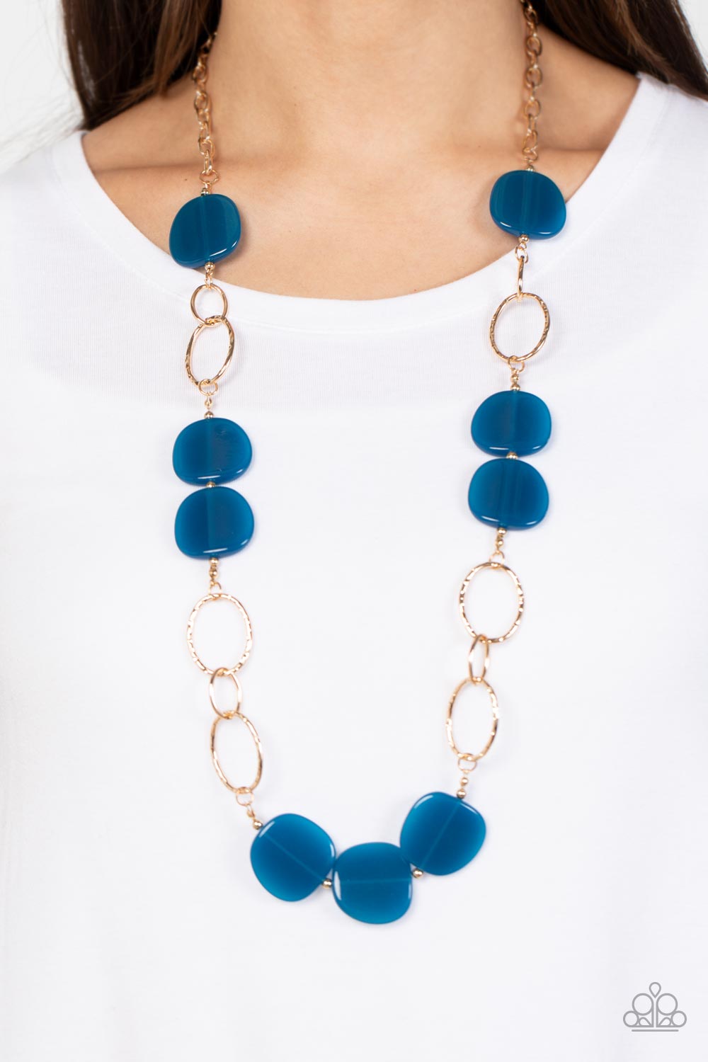 Paparazzi Accessories Posh Promenade - Blue Necklace