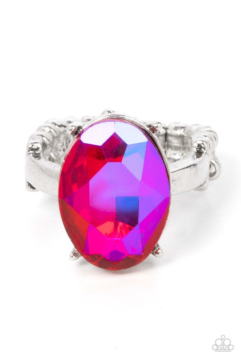 Paparazzi Accessories Updated Dazzle - Pink Ring