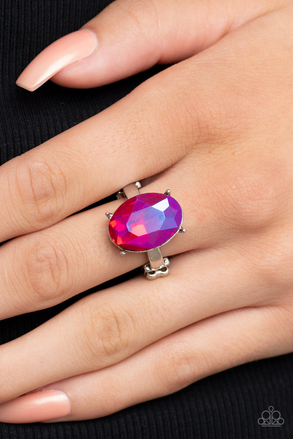 Paparazzi Accessories Updated Dazzle - Pink Ring