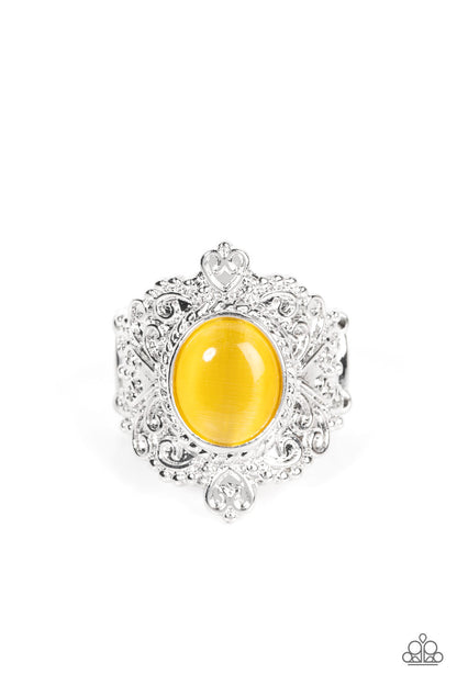 Paparazzi Accessories Delightfully Dreamy - Yellow Ring