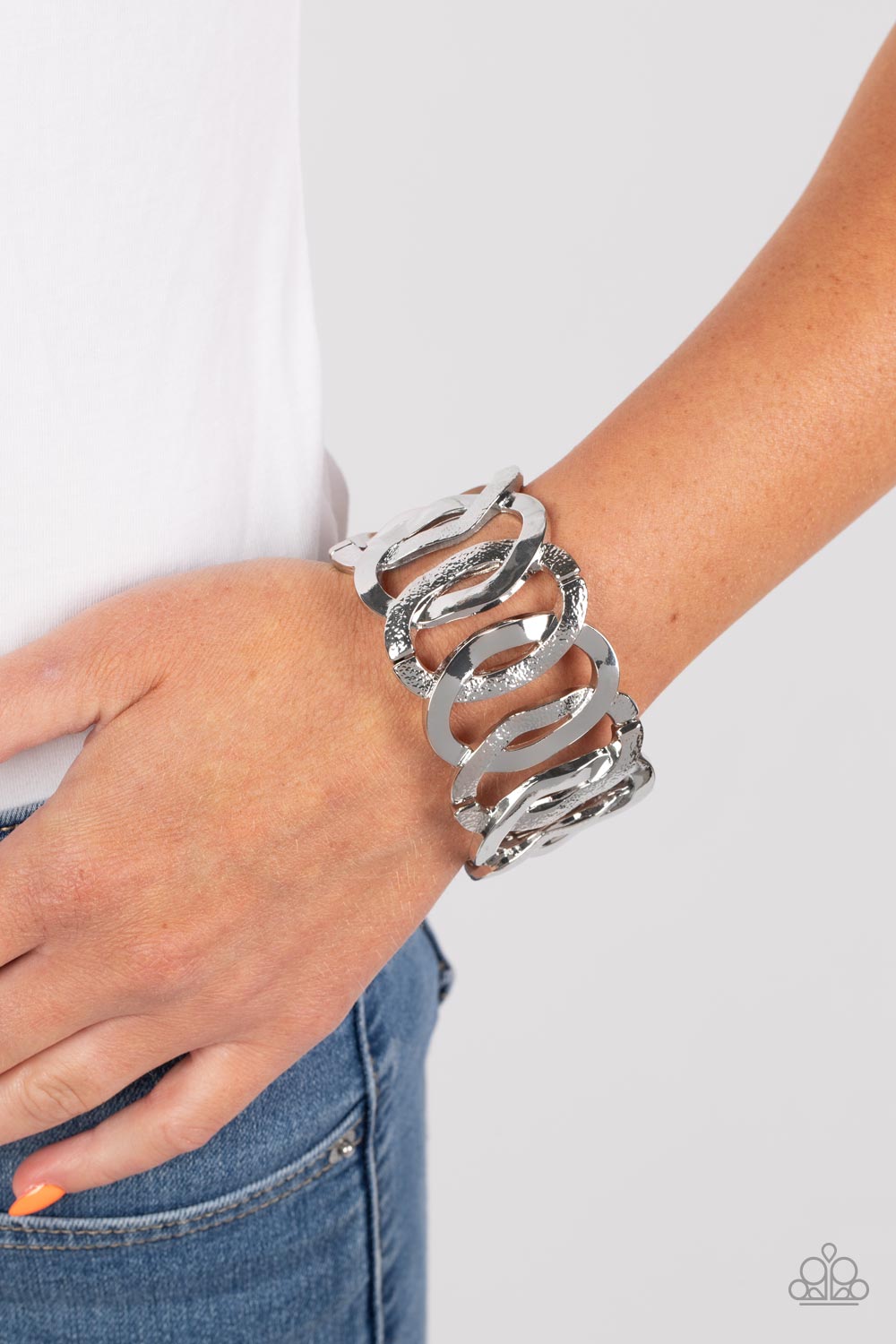 Industrial Indulgence - Silver Bracelet