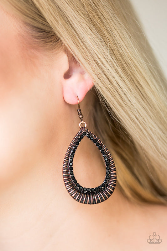 Paparazzi Accessories Right-As-Reign-Copper