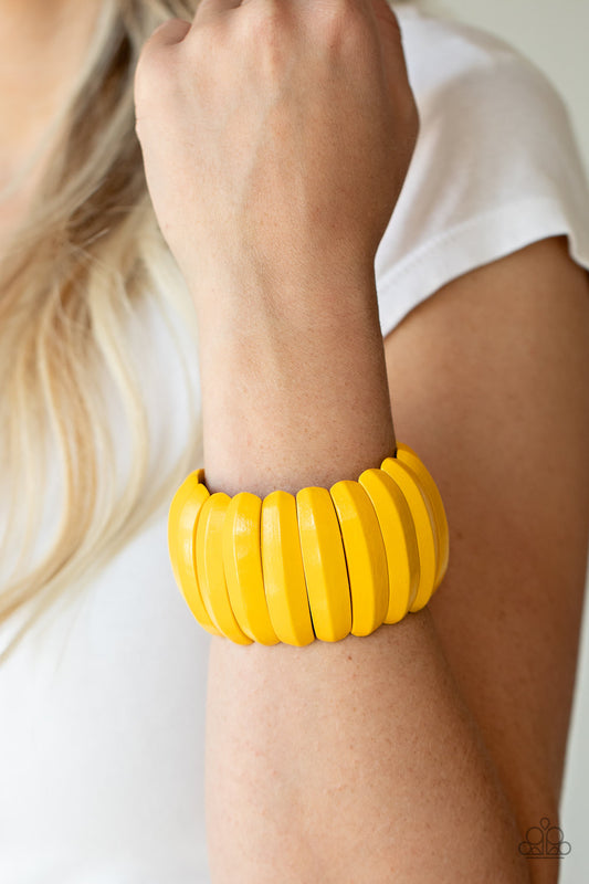 Paparazzi Accessories Colorfully-Congo-Yellow