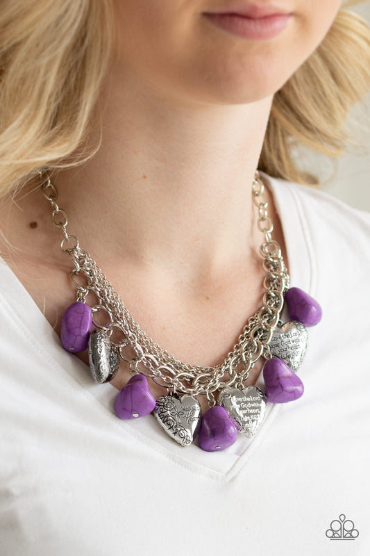 Paparazzi Accessories Change-Of-Heart-Purple